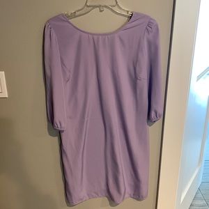 3/4 sleeve shift dress